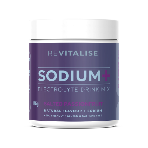 Sodium+ Zero Sugar Electrolytes – Salted Passionfruit 30 Serves