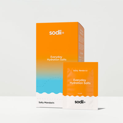 Sodii / Salty Mandarin / 30 Sachets or Tub / Everyday Hydration