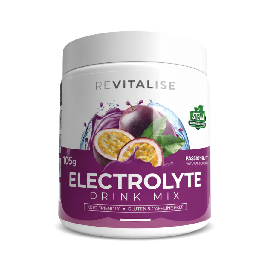 Balanced Zero Sugar Electrolytes – Passionfruit 30 Serves