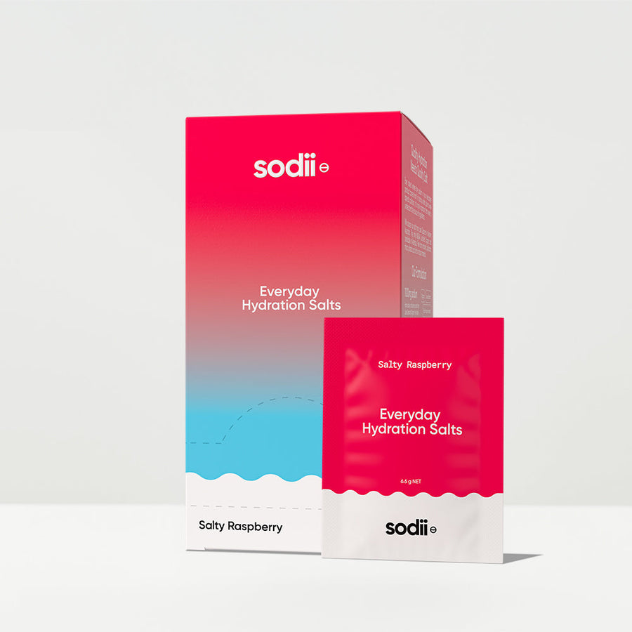 Everyday Hydration Salts – Salty Raspberry Sachets
