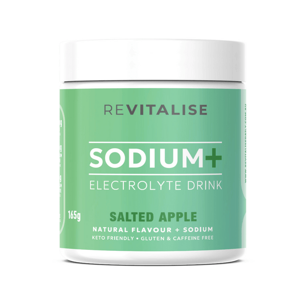 Sodium+ Zero Sugar Electrolytes – Salted Apple 30 Serves
